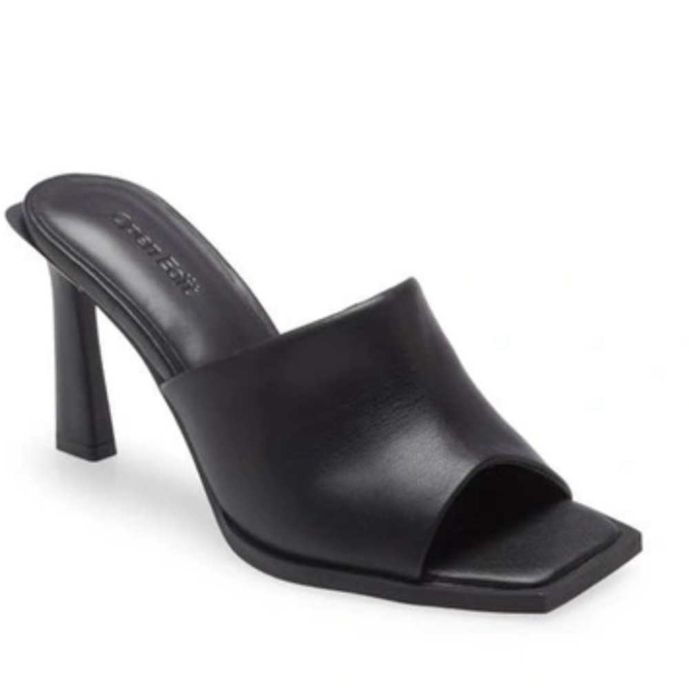 Nordstrom Open Edit Black sandal high heels